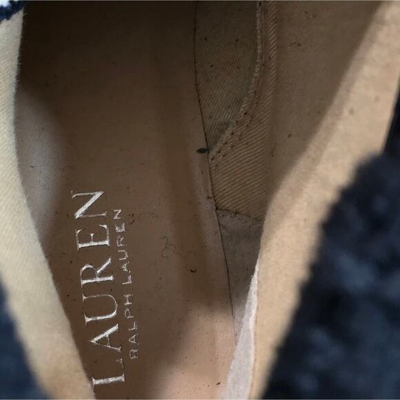 Lauren Ralph Lauren Carlee LACE UP‎ HIKING Combat BOOTS Black/Black SIZE 11 New - Picture 14 of 15